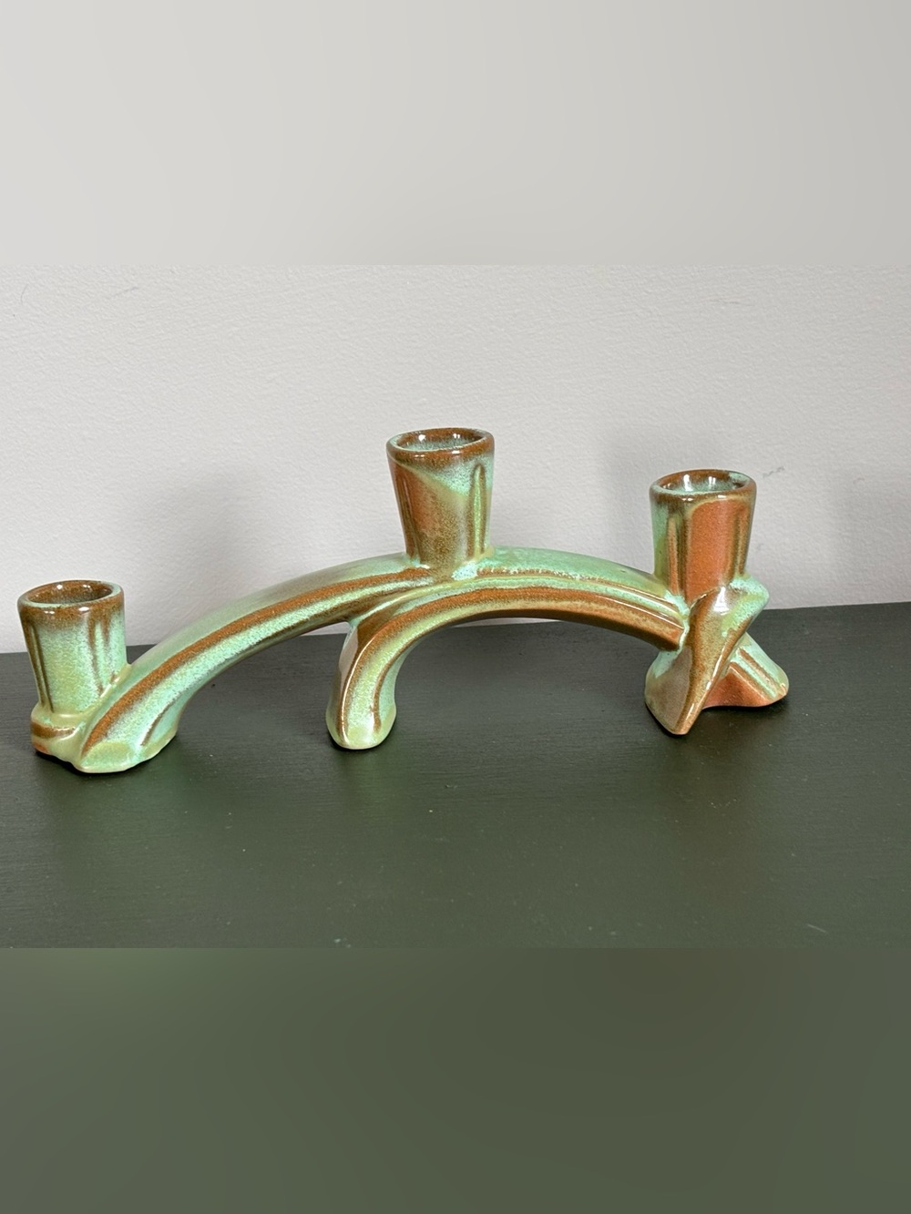 Frankoma candle holder
